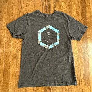 Billabong Gray Hawaii Graphic Tee